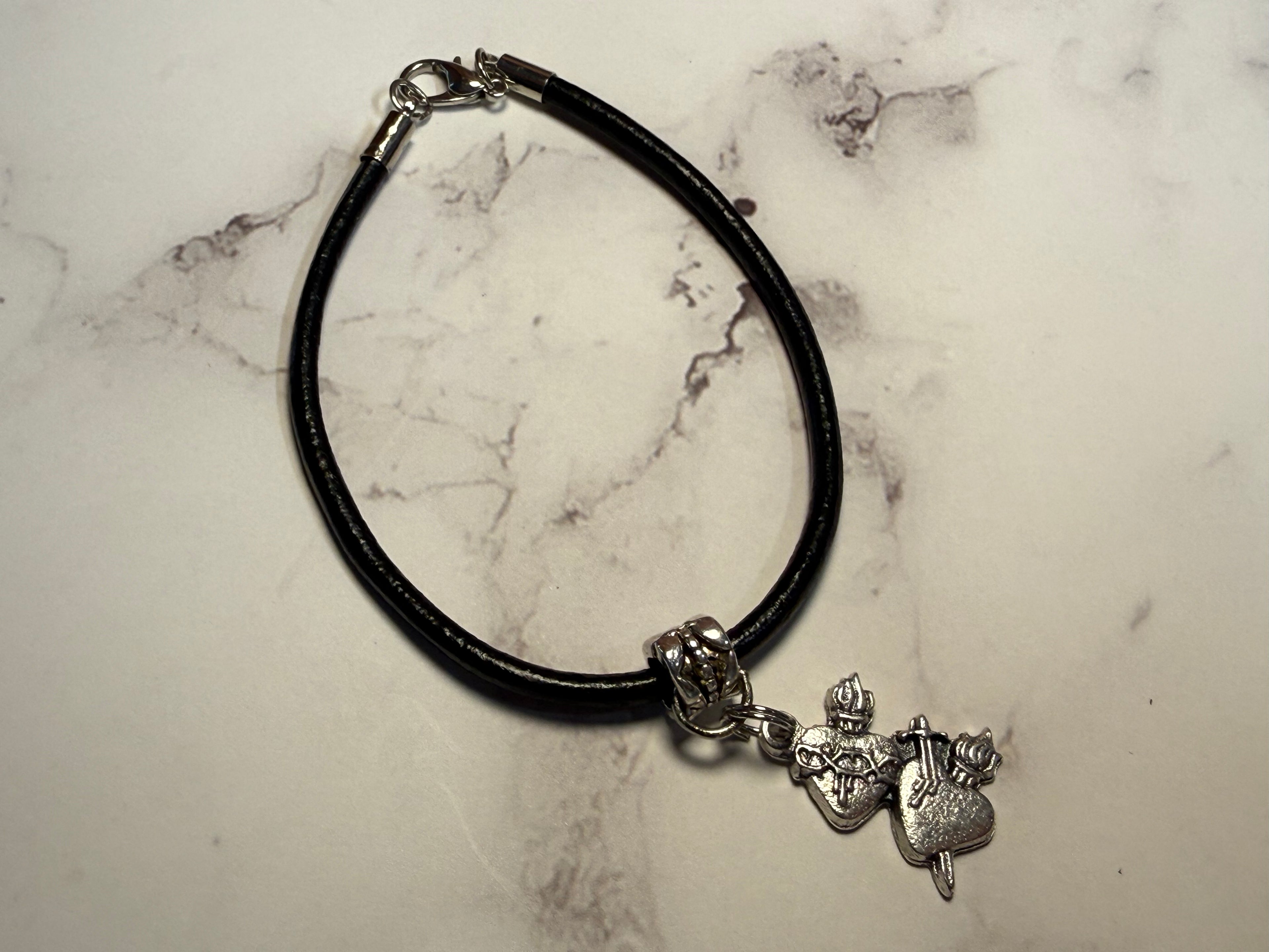 Sacred and Immaculate Heart Bracelet