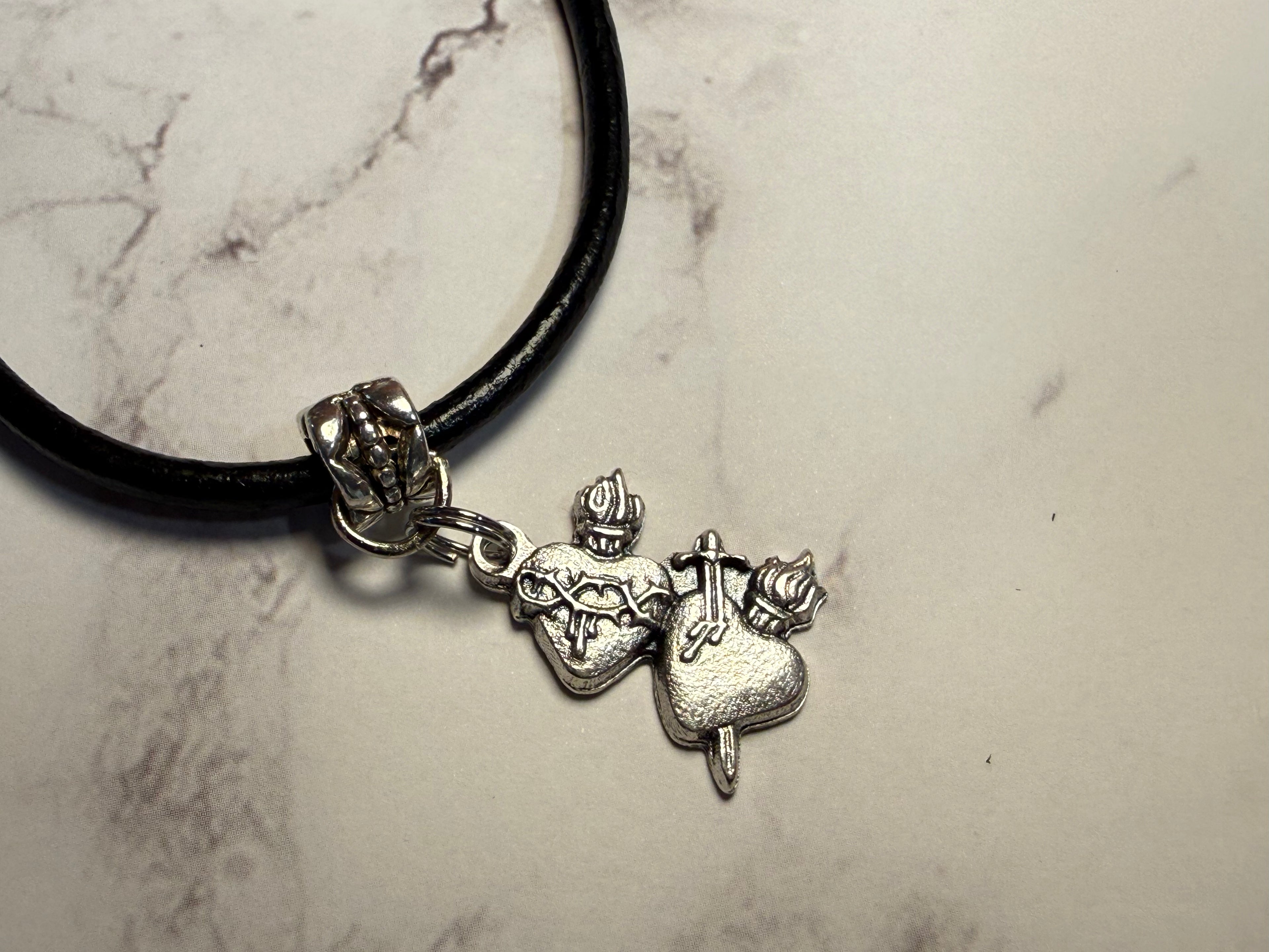 Sacred and Immaculate Heart Bracelet