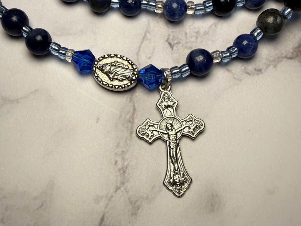 Twistable Blue Lapis Bracelet