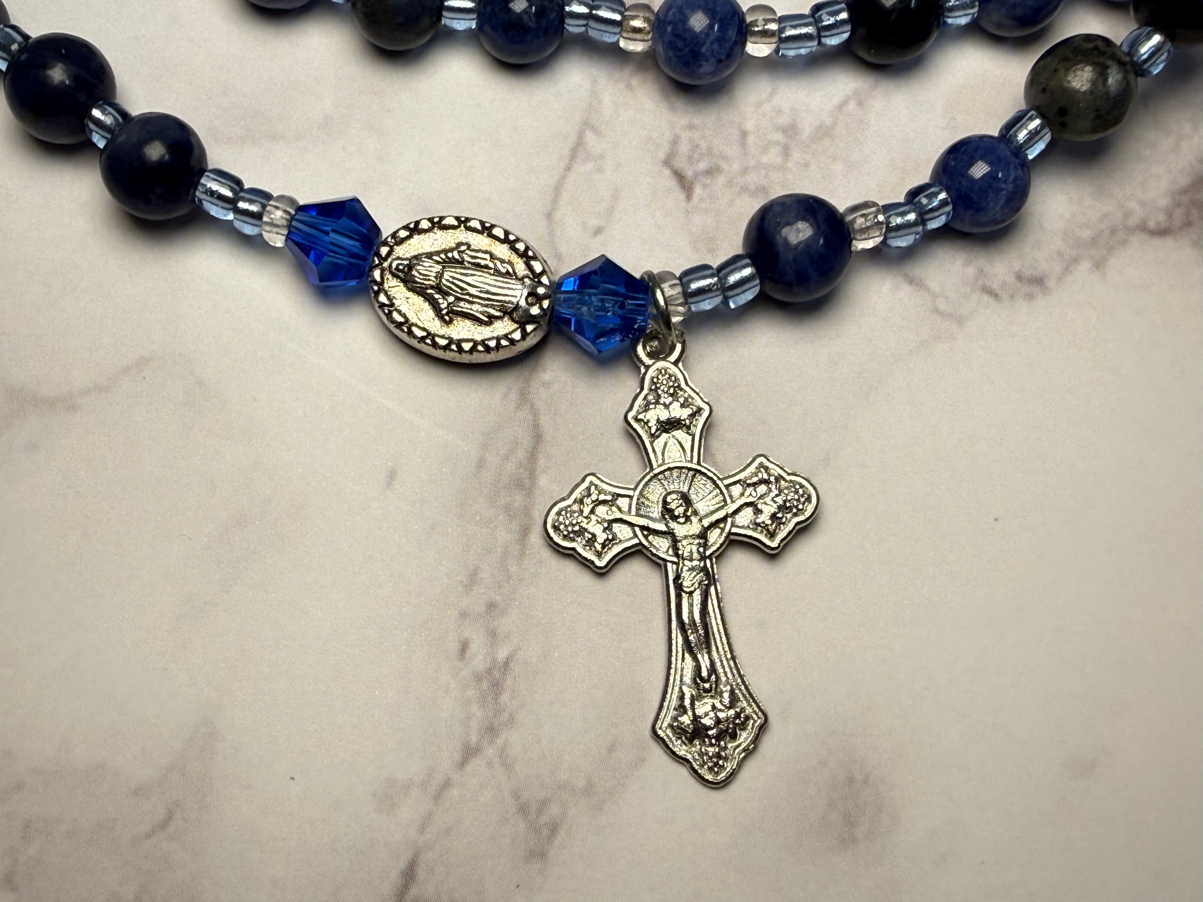 Twistable Blue Lapis Bracelet