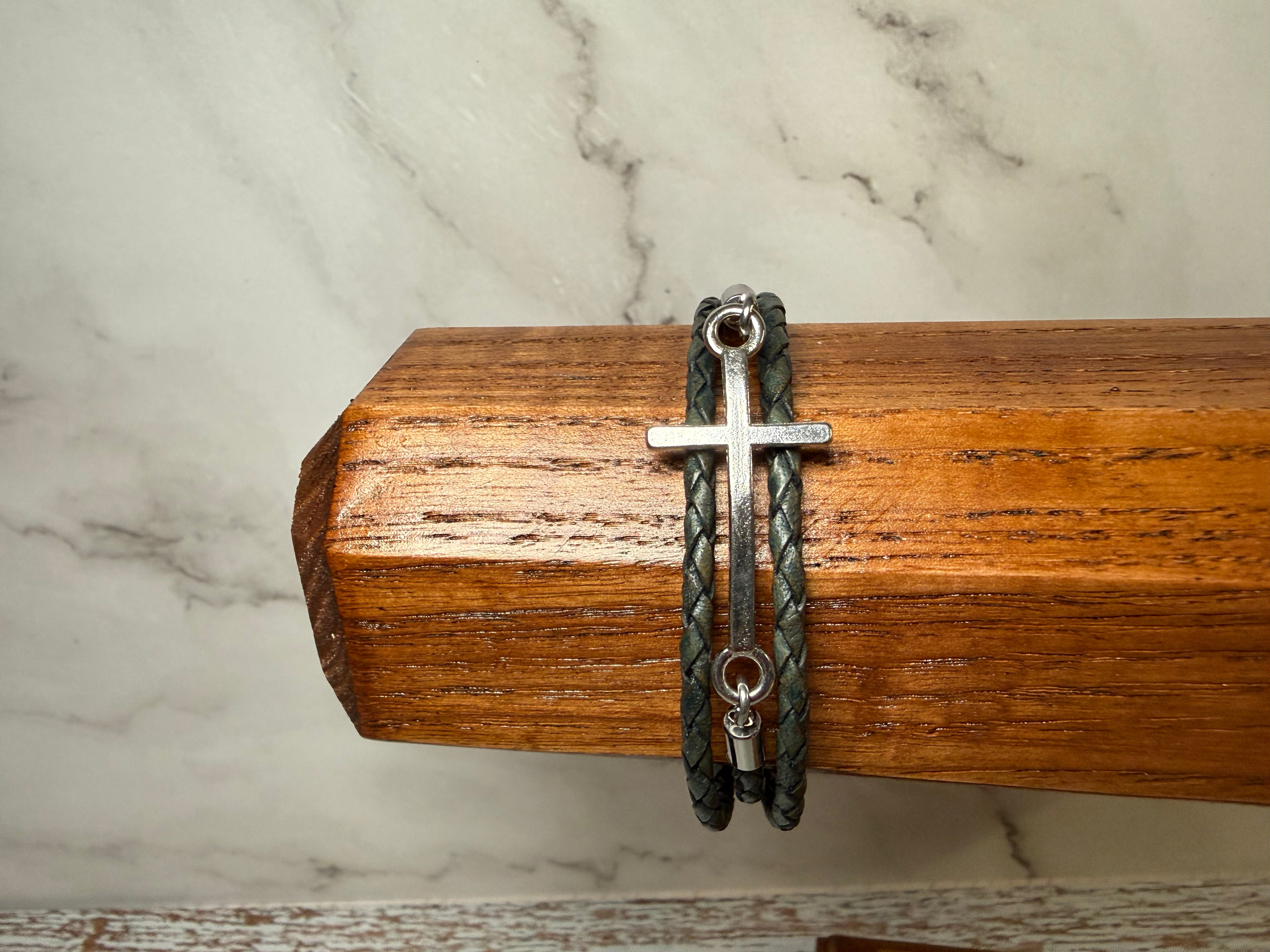 Distress Black European Bracelet