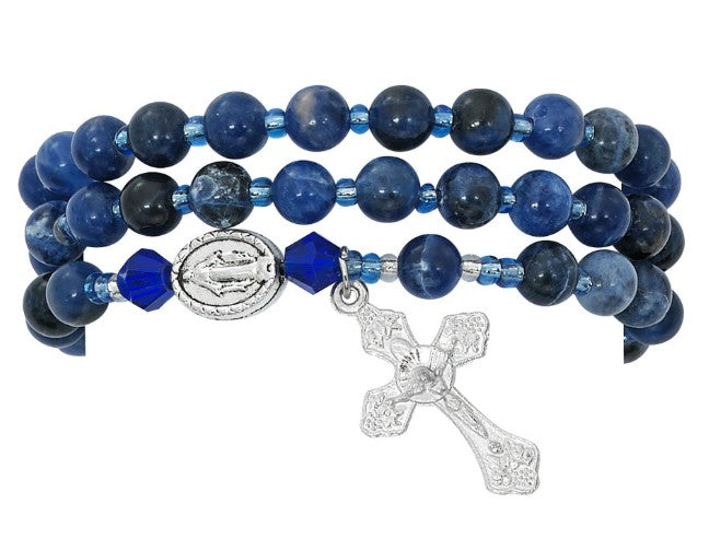 Twistable Blue Lapis Bracelet